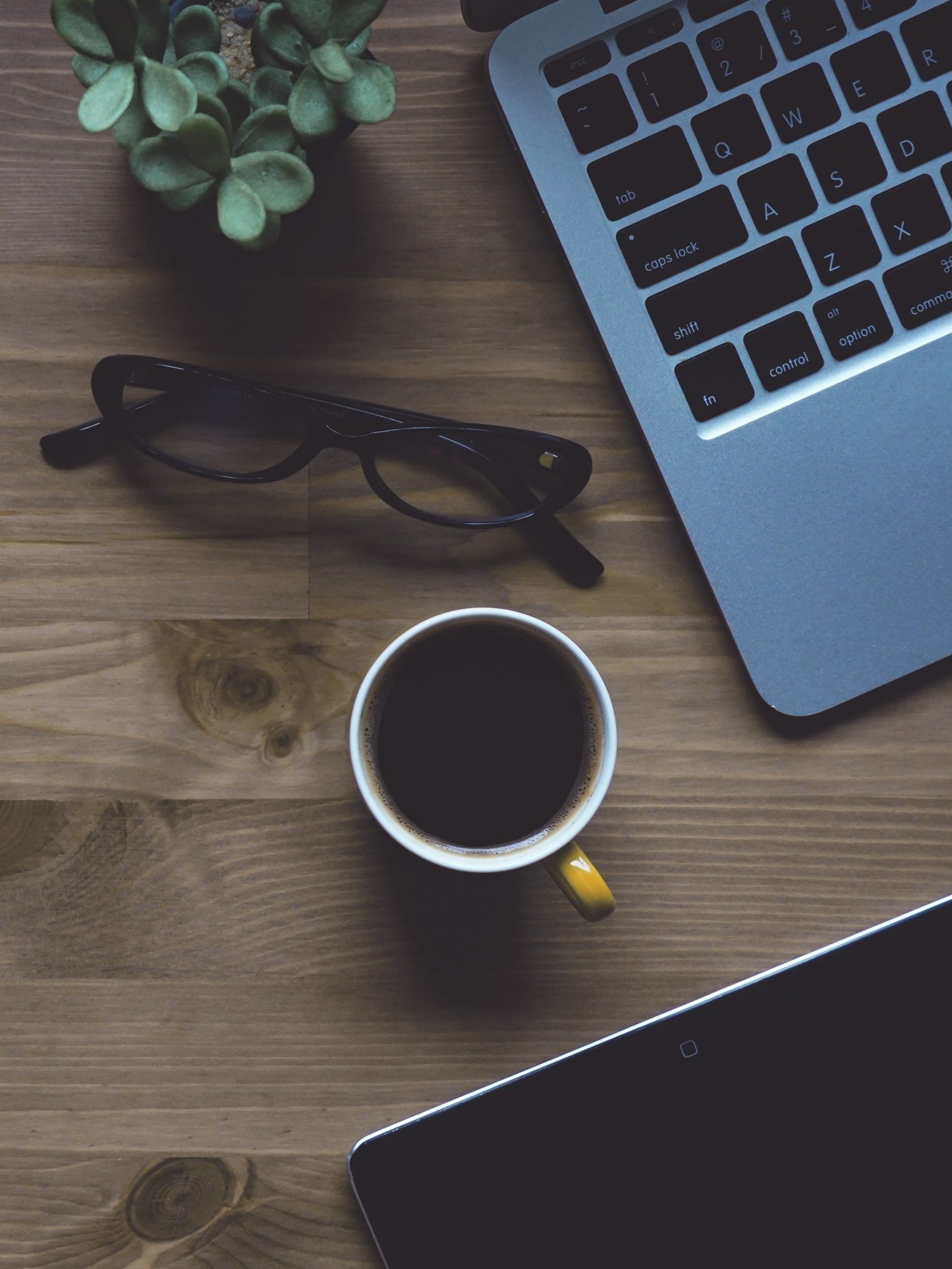 Coffe and laptop